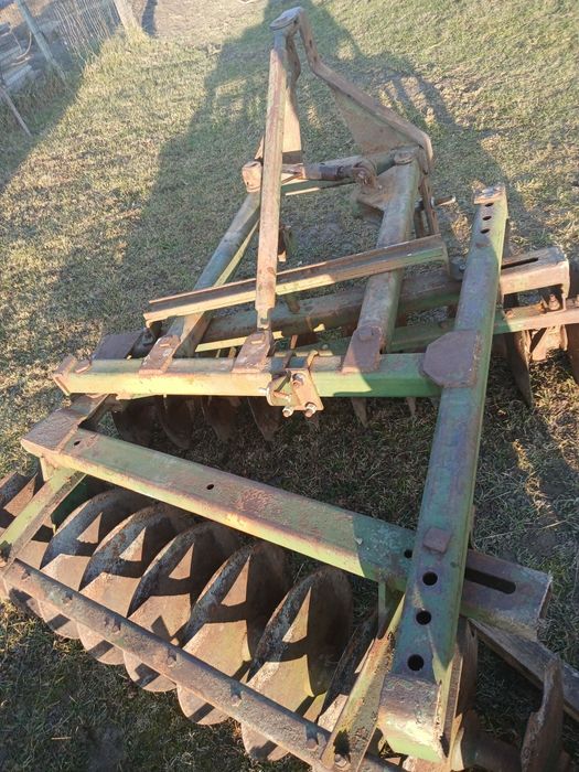 Disc purtat +grapă pt tractor 445