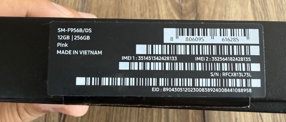 Samsung Galaxy Z Fold 6 Pink/256Gb