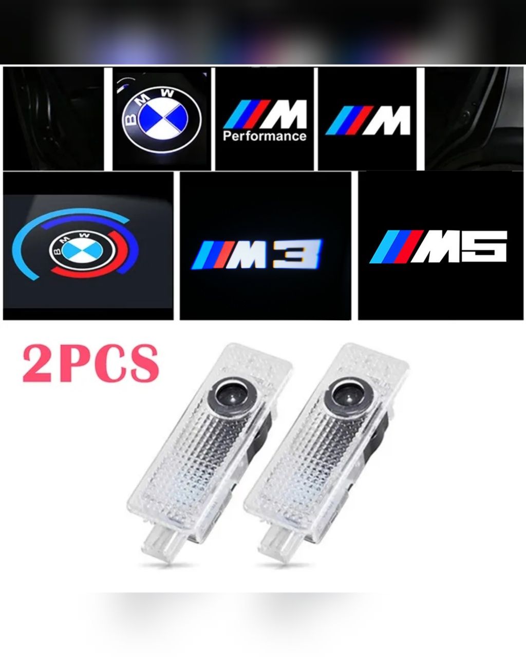 Logo Holograma usa portiera Bmw M M3 M5 M Performance Aniversar 50th