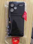 XIAOMI Redmi Note Note 13 PRO+ нов черен калъф (гръб) с място за карта