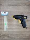 Pistol de lipit cu silicon TOPEX + rezerve de silicon