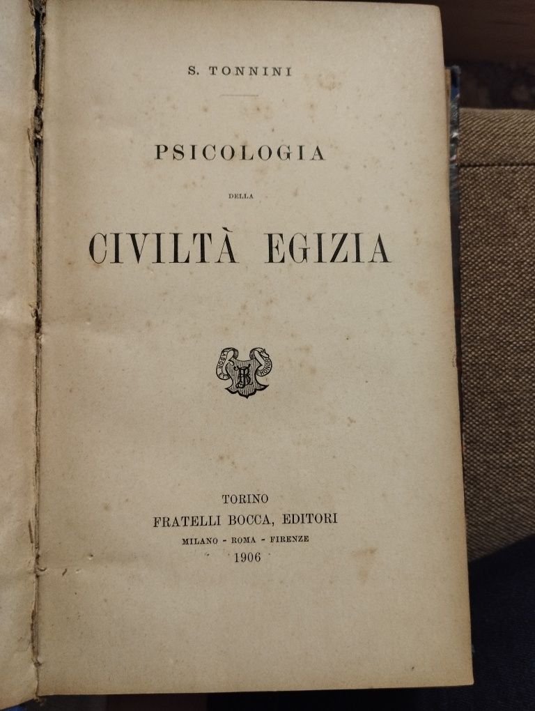 Carte "Psihologia della Civilia Egizia