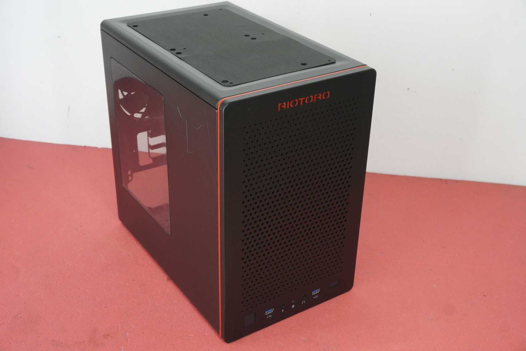[ITX] Компютърна кутия Riotoro CR280 mini ITX, 2 вентилатора/ Вкл.ДДС