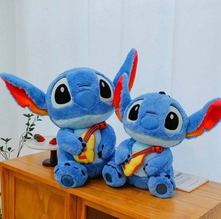 Голям плюшен Стич, 50см Голяма плюшена играчка Стич, Лило и Стич плюше