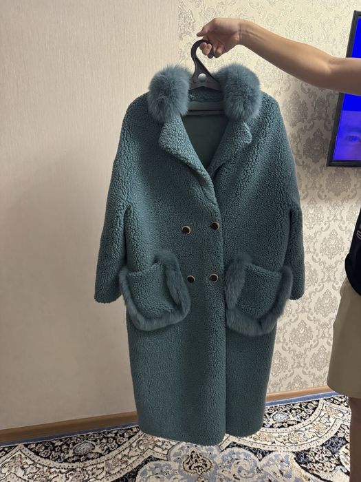 Продам шубку тедди. Состояние отличное. Размер оверсайз. До 54 рр.