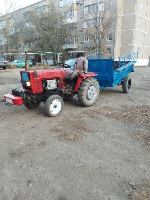 трактор маторы жаңа салынған.