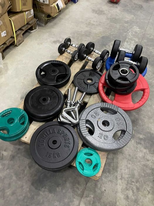 Discuri fier olimpice sau 30/31mm 1,25 , 5, 10, 15, 20, 25  kg