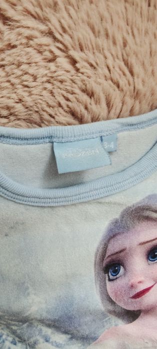 Pijamale Elsa Frozen 3-4 ani