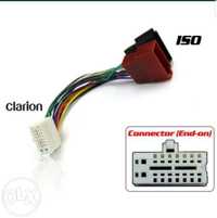 Adaptor Euro-ISO Clarion 16 pini mufa radio CD auto