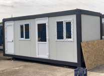 Container modular birou vestiar comercial
