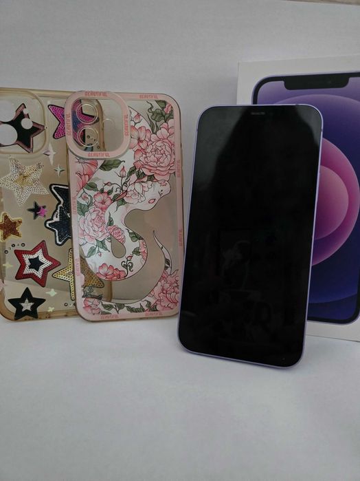 iPhone 11 mov/violet, stare buna, ingrijit, 128gb, 5g + 2 huse