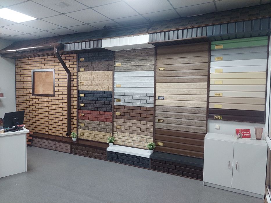 Сайдинг/ кирпич/камень/ виниловый/ металлосайдинг/ фасад/панели/металл