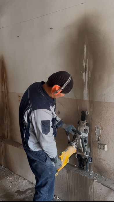 Алмазное резка бетон маналит стияшка плита шлакаблок праёом