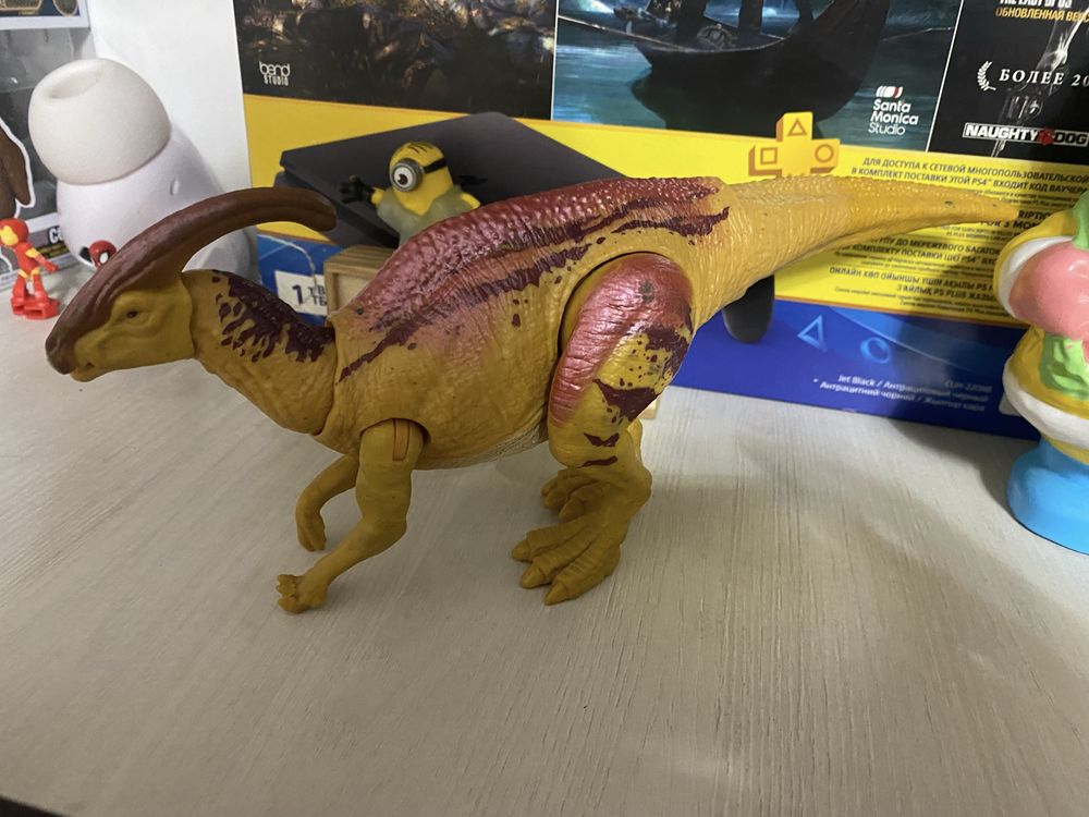 Динозавр Parasaurolophus Mattel