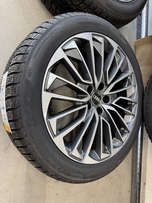 Jante Originale Audi S Line R19 A6 A7 A8 echipate iarna noi Pirelli
