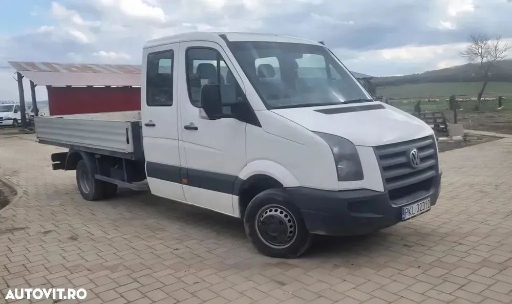 Volkswagen Crafter 2.5 TDi 7 locuri Doka Bena 3.60 m Cat. B
