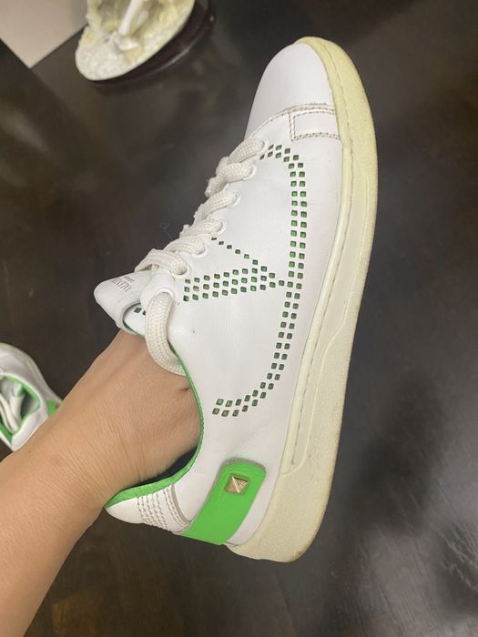 Sneackersi copii VALENTINO GARAVANI albi  36