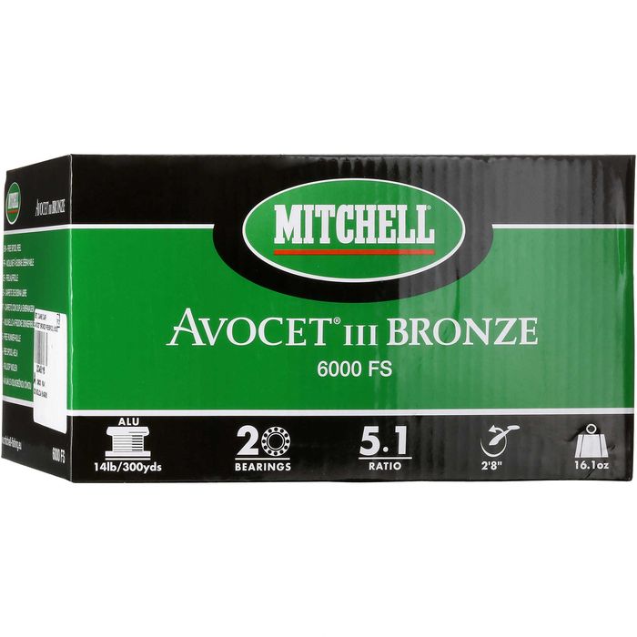 Mulineta Mitchell Avocet III Bronze 6000 FS Sigilata