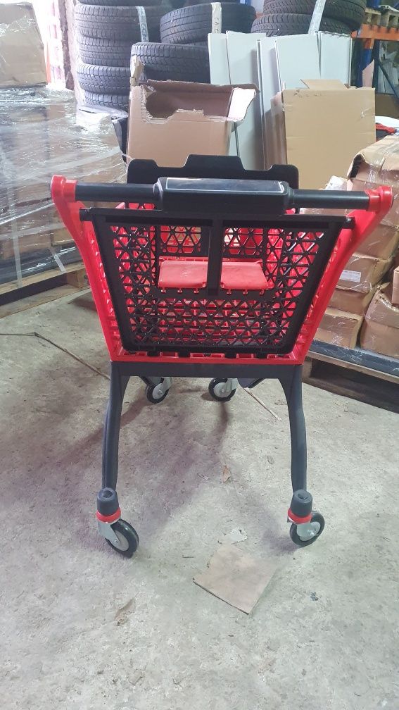 Пластмасова количка за пазаруване