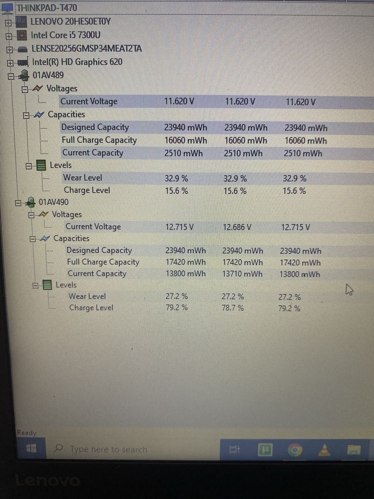 Laptop Lenovo Thinkpad T470