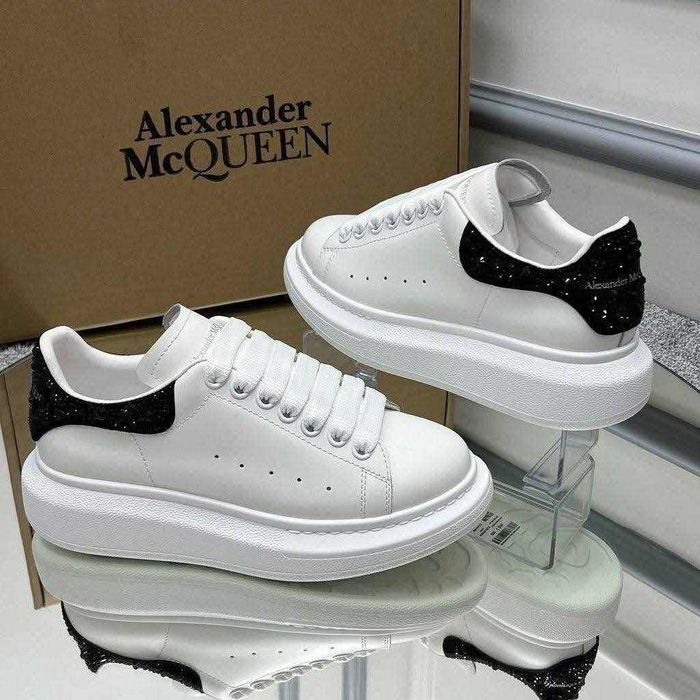 Adidași Mc cu sclipici albi