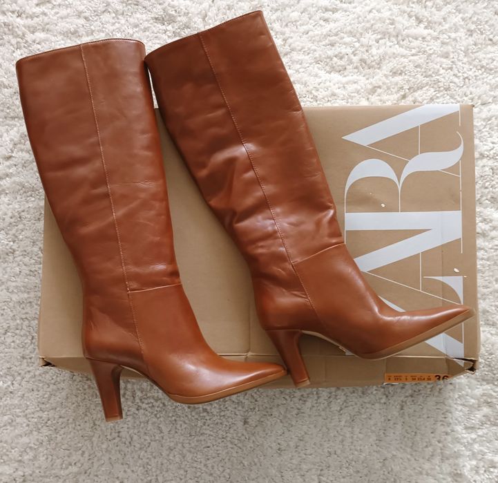 ZARA. Новые сапоги!