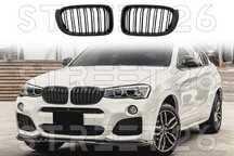 Grile Centrale BMW X3 F25 LCI (2014-2017) X4 F26 Negru Lucios M Design