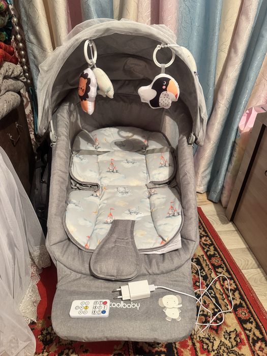 Шезлонг детский музыкальный