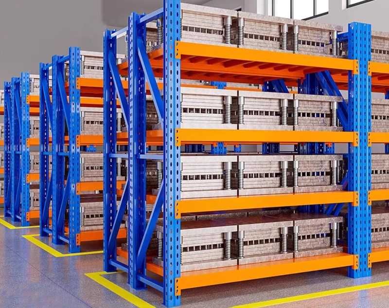 Стеллаж из качественного металла/ устойчивые полки/ 300 кг на полку