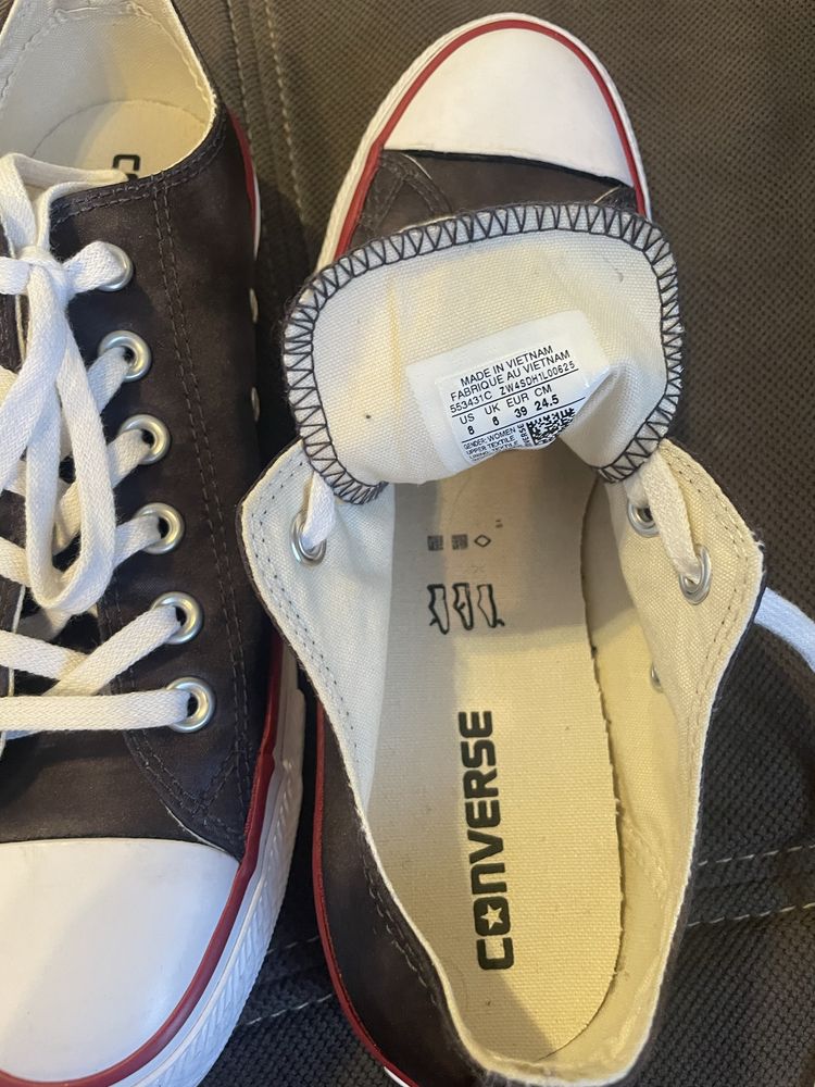 Converse 39 negru satinat