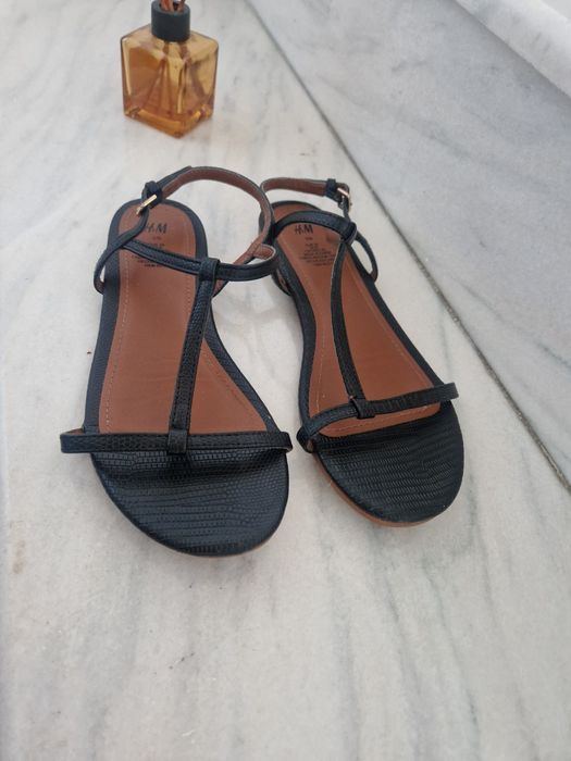 Sandale negre h&m