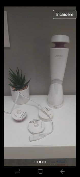 Perie electrica faciala rezistenta la apa