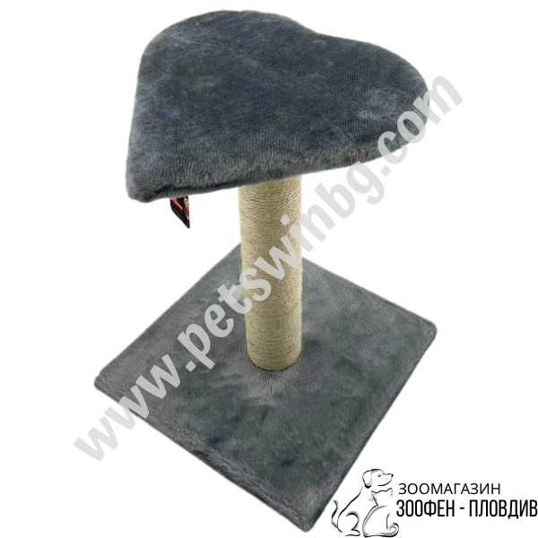 PetInterest Charm Cat Tree Grey - 33/33/43см - Катерушка за Коте