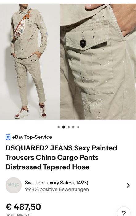 DSQUARED2 панталон