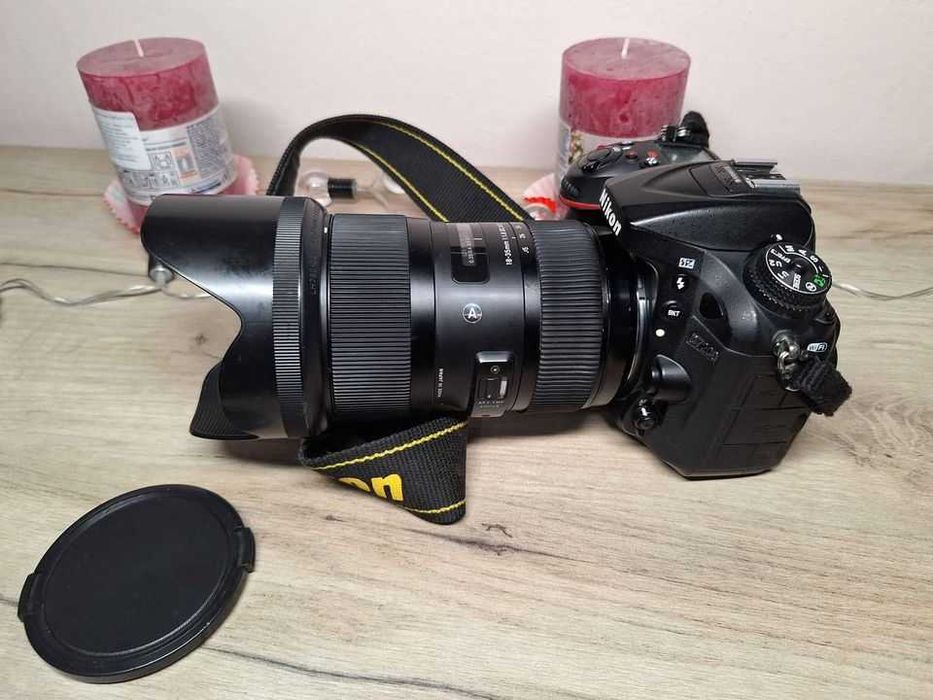 Vând Sigma 18-35 f1.8 compatibil NIKON d7200
