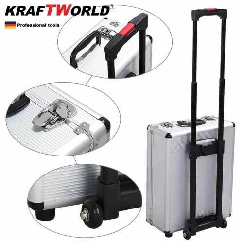 Куфар с инструменти 499 части KraftWorld