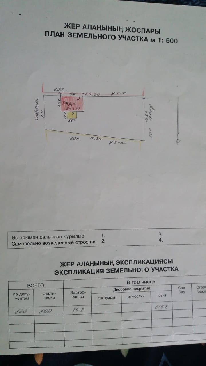 Дом находится в поверхней трассе где Каскелен извесковый