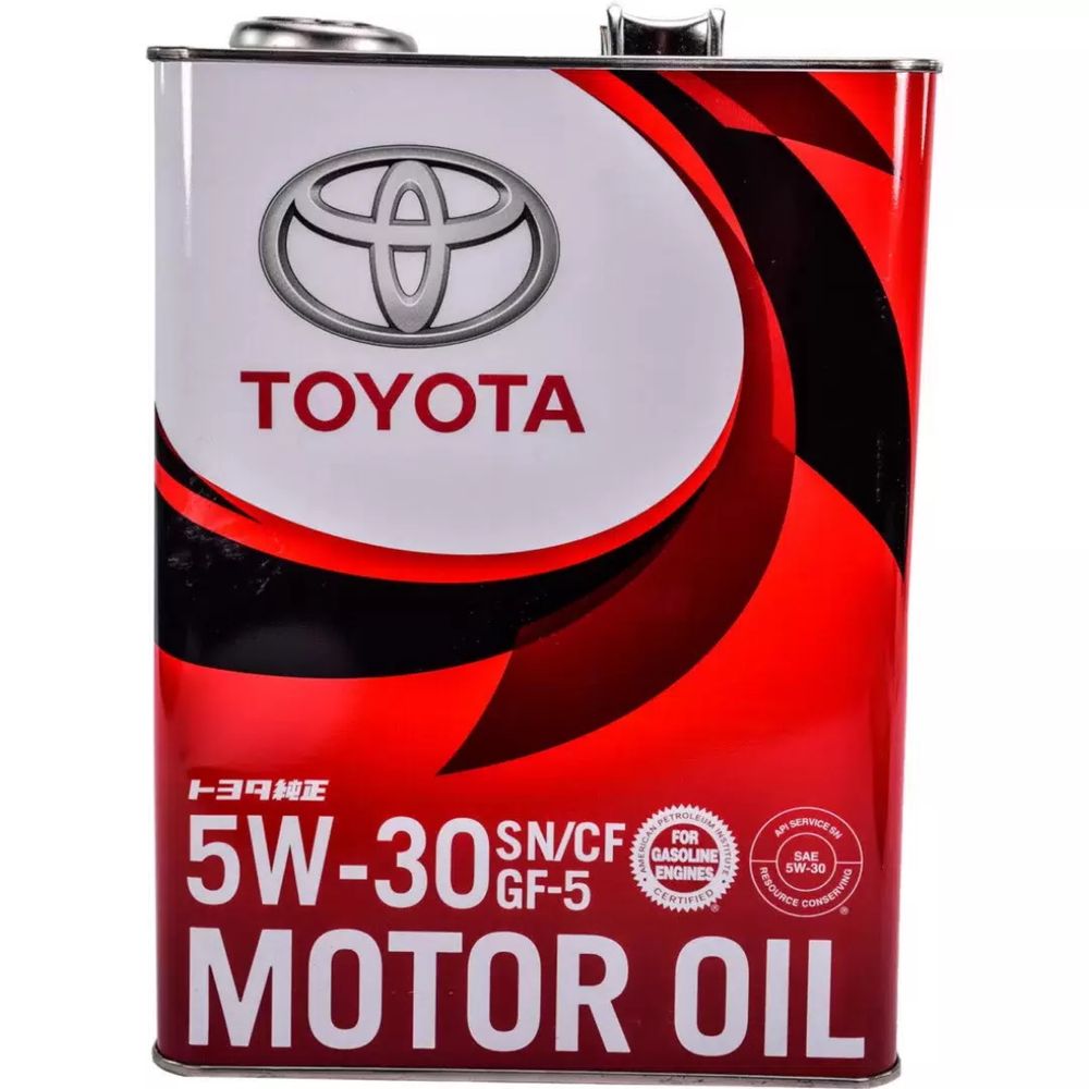 Продам масло Toyota 5w30 в железной 4-х литровой банке