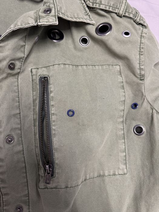 Zara Parka With Metal Trims