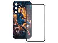 Husa protectie Samsung si iPhone, model Mbappe 1, folie sticla inclusa