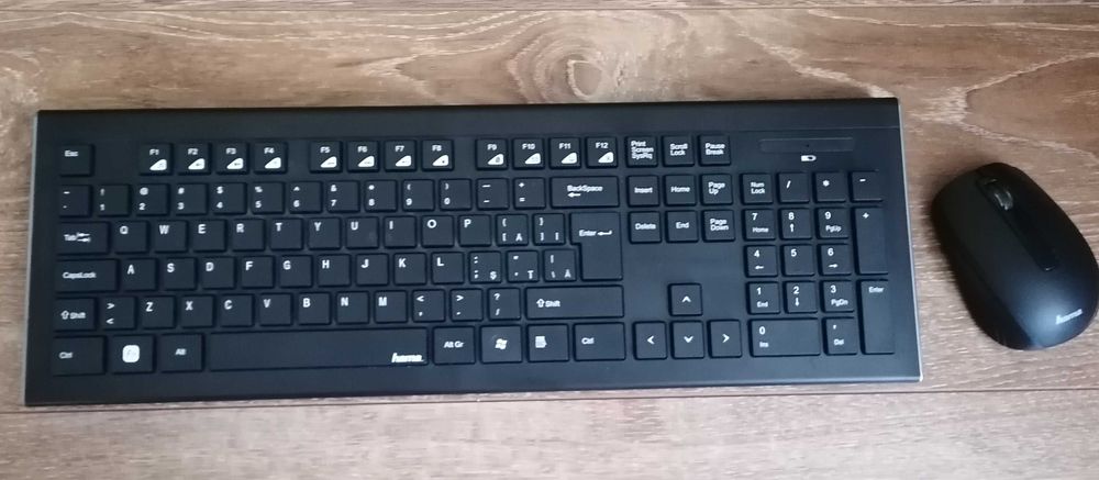Kit Tastatura si mouse wireless Hama Cortino