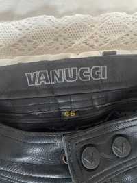 Pantaloni piele Vanucci motociclism