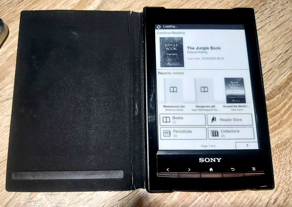 E-book reader Sony PRS-T1