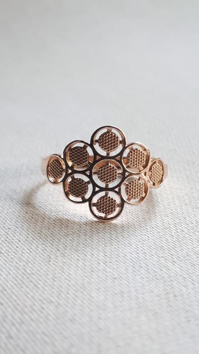 кольца красный золото 585-проба