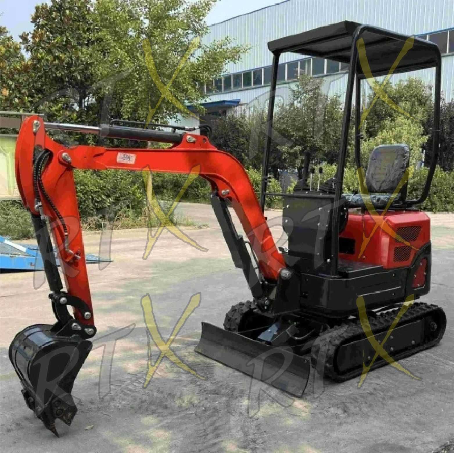 Mini excavator 1 tona