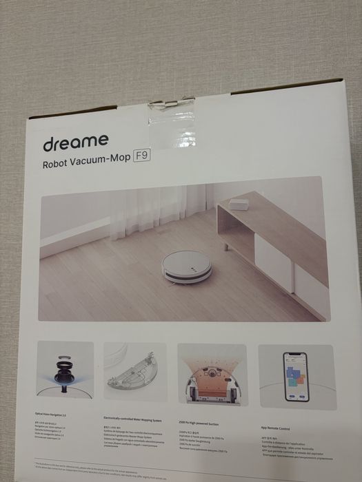 Продаю робот-пылесос Dreame Robot Vacuum-Mop F9
