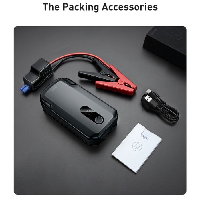 Jump Starter  Бустер аварийный аккумулятор для авто джампстартер  АКБ