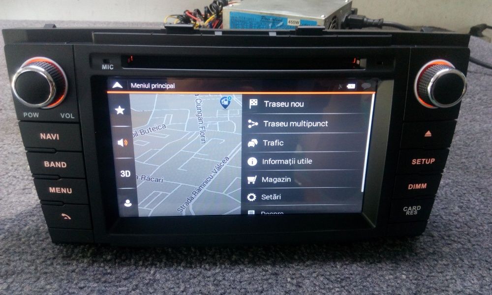 Navigatie Toyota Avensis ANDROID OCTACORE 32 /4GB NEGRU 2008-2013