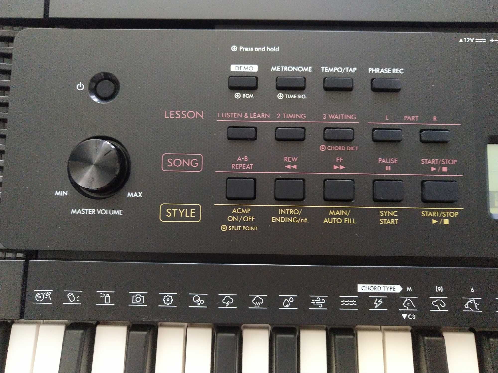 Pian Digital Portabil Yamaha PSR-E273 Negru