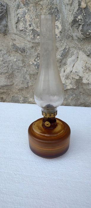 Lampa veche pe petrol/gas lampant